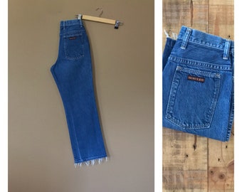 26" Vintage Rustler Jeans High Waist 90s Tapered Levis Jeans 550 High Waisted Jeans/Vintage Levis Slim Fit Tapered