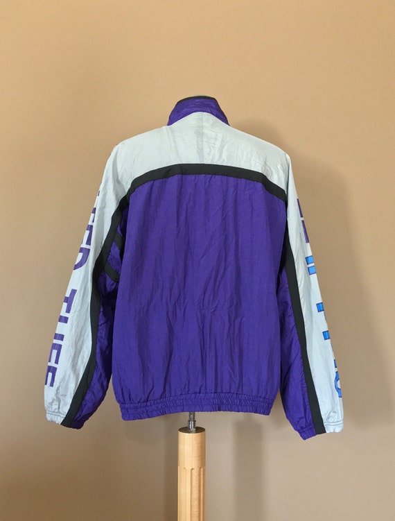 1990s Oversized Windbreaker / 90s Hip Hop Clothin… - image 4