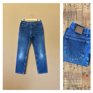 30/31" Lee High Waisted Jeans Donne/90s Lee Jeans/Vintage High Waisted Jeans/Mamma Jeans Lee/Jordache Jeans