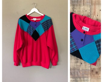 Camiseta de manga larga de los años 90 / camisa grunge de los años 90 / camisa de rayas de los años 90 / camisa de príncipe fresco / camiseta de manga larga vintage para mujer
