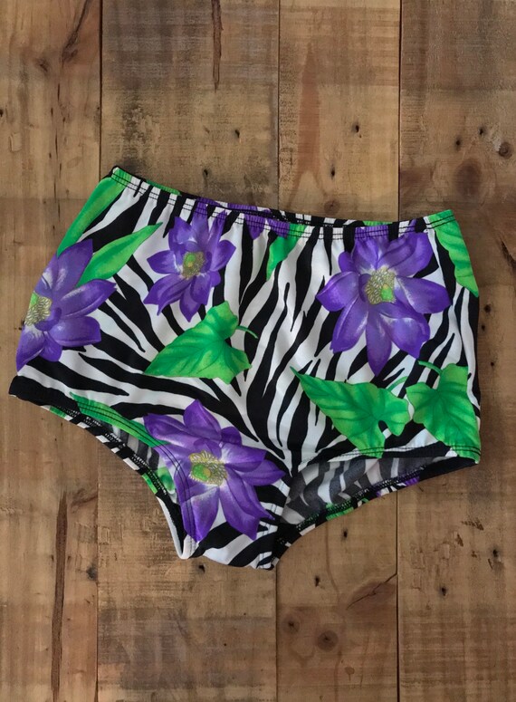 Vintage Pin Up Bikini Bottom Small / 90s Bikini B… - image 2