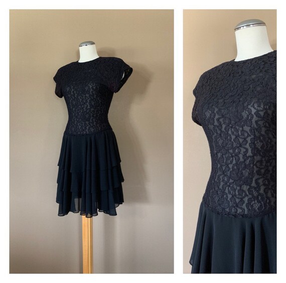 80s Prom Dress 90s Prom Dress / 80s Party Dress /