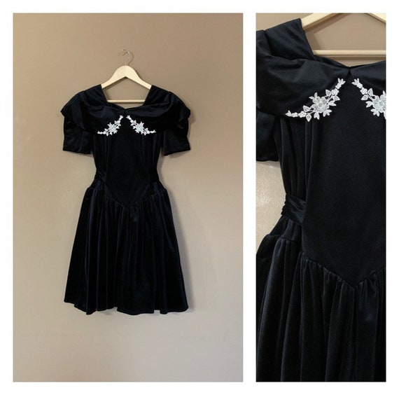 80s Prom Dress 90s Prom Dress / 80s Party Dress /