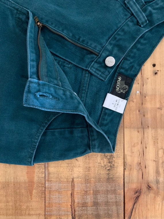 25 Sasson High Waisted Jeans Green 