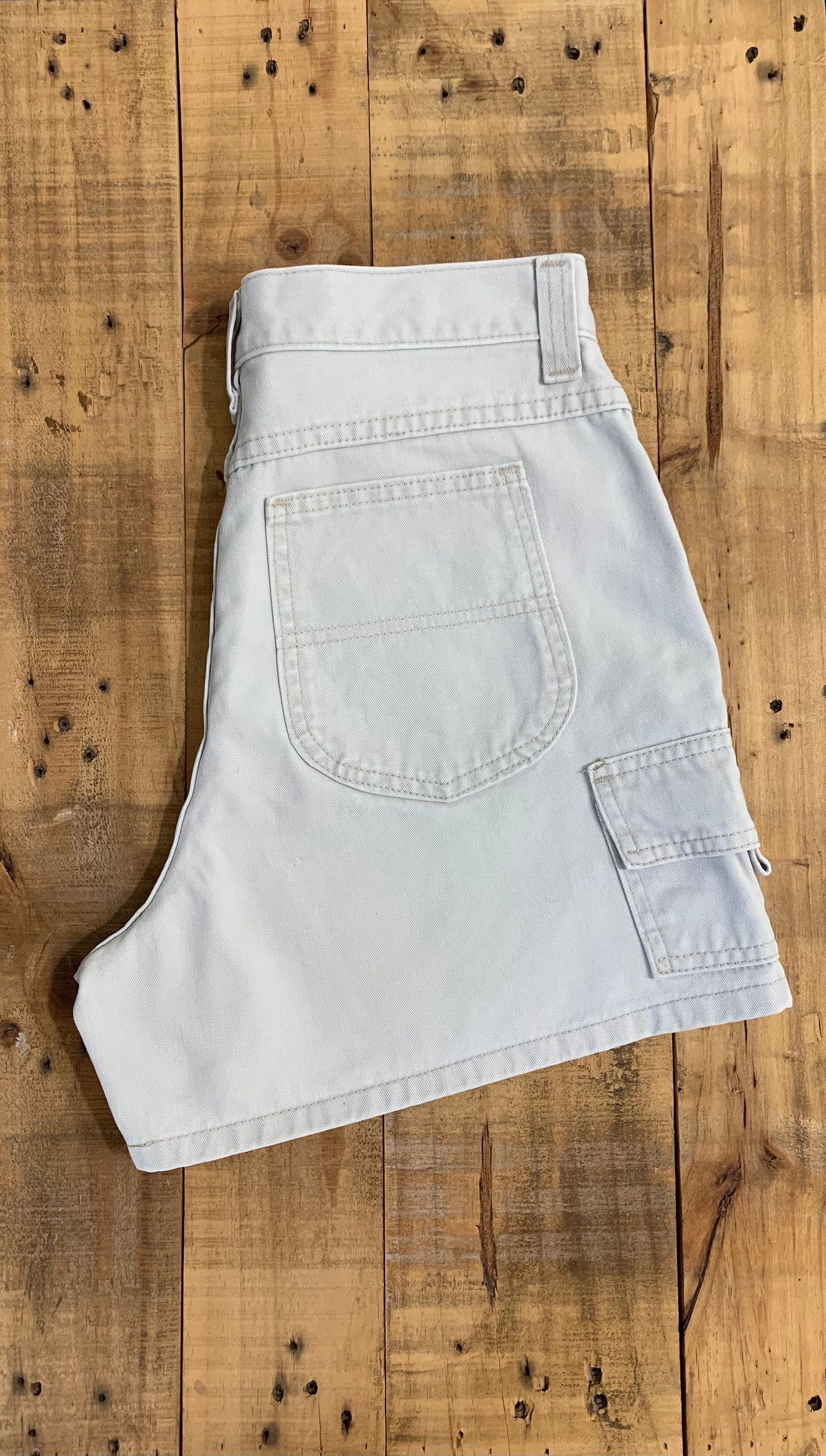 29/30 90s Lee Khaki High Waisted Shorts Cotton / 90s Khaki Etsy