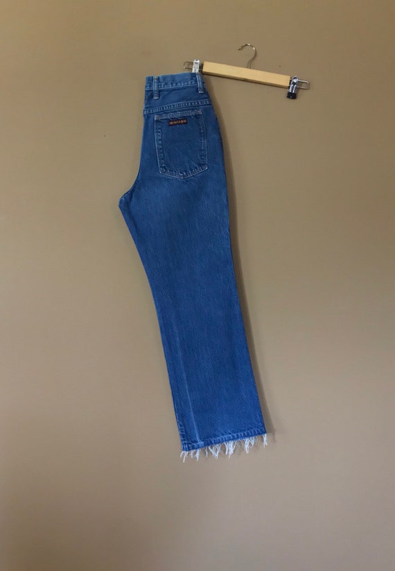 26" Vintage Rustler Jeans High Waist 90s Tapered … - image 6