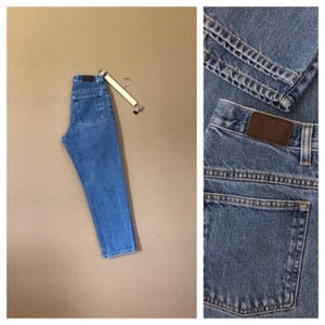 28/29&quot; High Waisted Jeans / Levis 550/90s Jeans/Vintage High Waisted Jeans/Mom Jeans/Acid Wash Jeans/Jordache Jeans