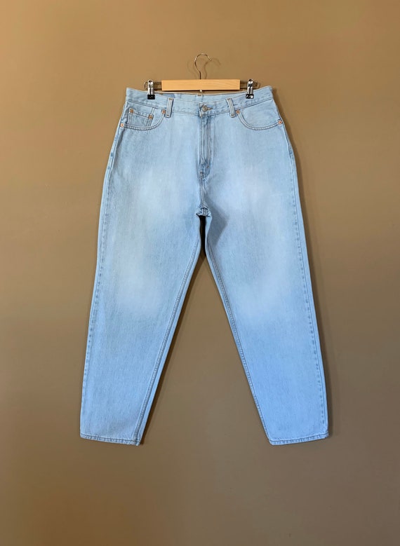 35" Levis High Waisted Jeans Straight Leg / Levis… - image 2