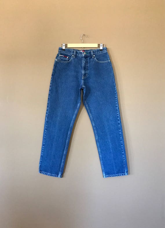 29 Tommy Hilfiger Jeans Women / High Waisted Jeans / 90s Jeans / Vintage High  Waisted Jeans 