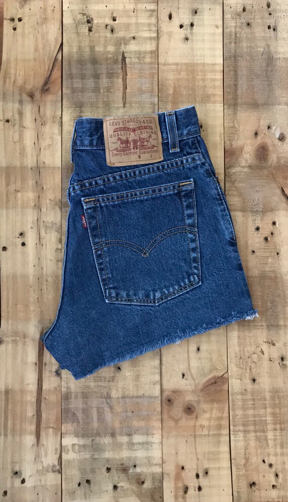 29" Levis High Waisted Shorts/Levis Shorts/90s sh… - image 5
