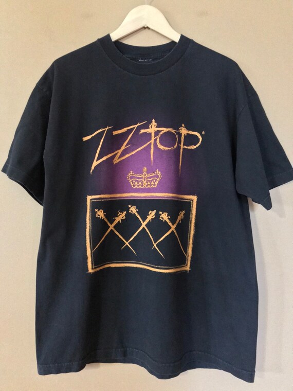 Vintage ZZ Top TShirt / 90s ZZ Top Band Tshirt / Ban… Gem