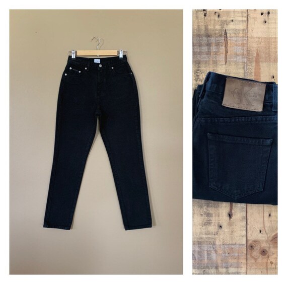 27” Calvin Klein Jeans High Waisted / 90’s High Wa