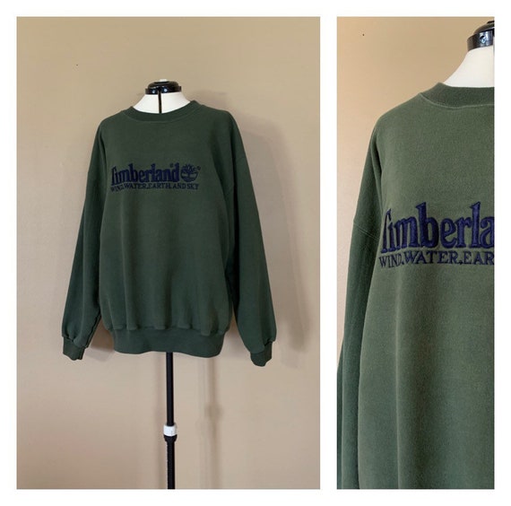 90’s Timberland Oversized Sweatshirt XL / Sweatshi