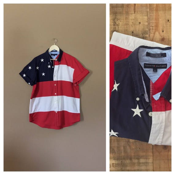 Tommy Hilfiger Shirt / Vintage Tommy Hilfiger Tshi