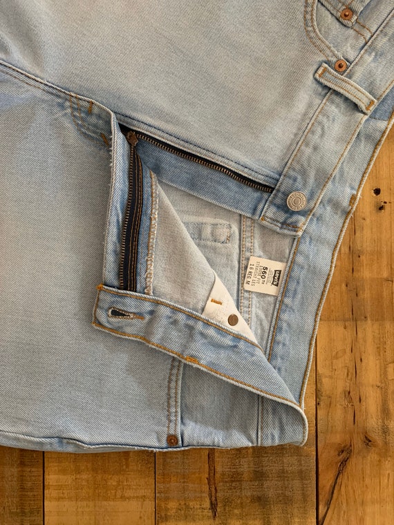 35" Levis High Waisted Jeans Straight Leg / Levis… - image 10