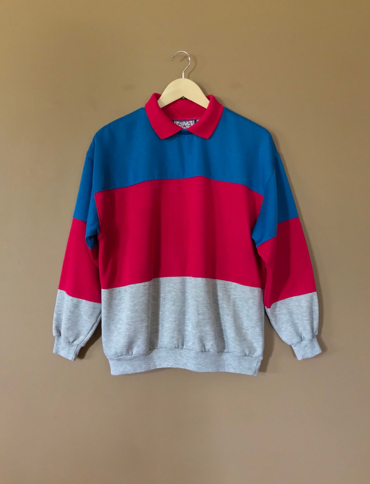 トップス 80s 90s FROTIER Clothiers pullover shirt Vintage 80s 90s Frontier Series Western Shirt Rainbow Stripe