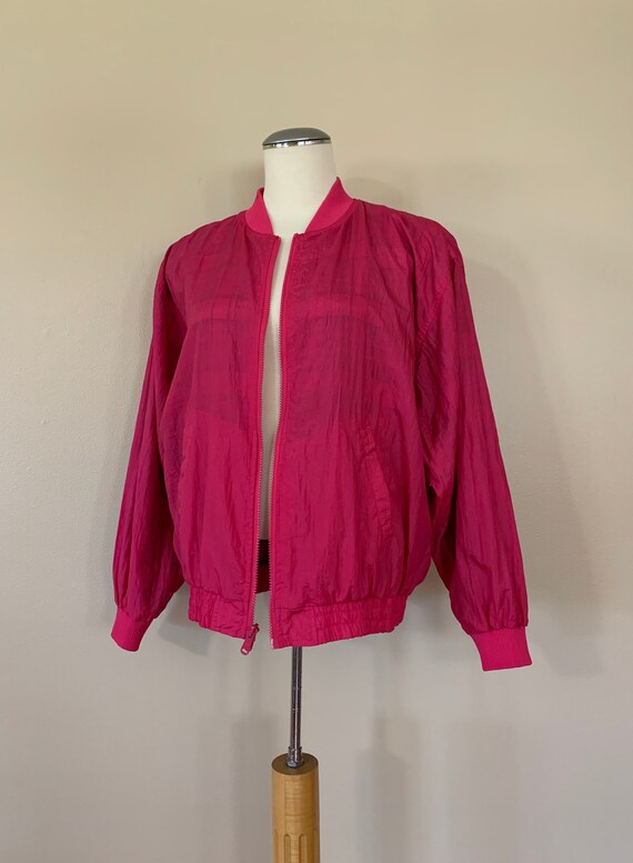 90’s Windbreaker Womens XL Oversized Colorblock /… - image 9