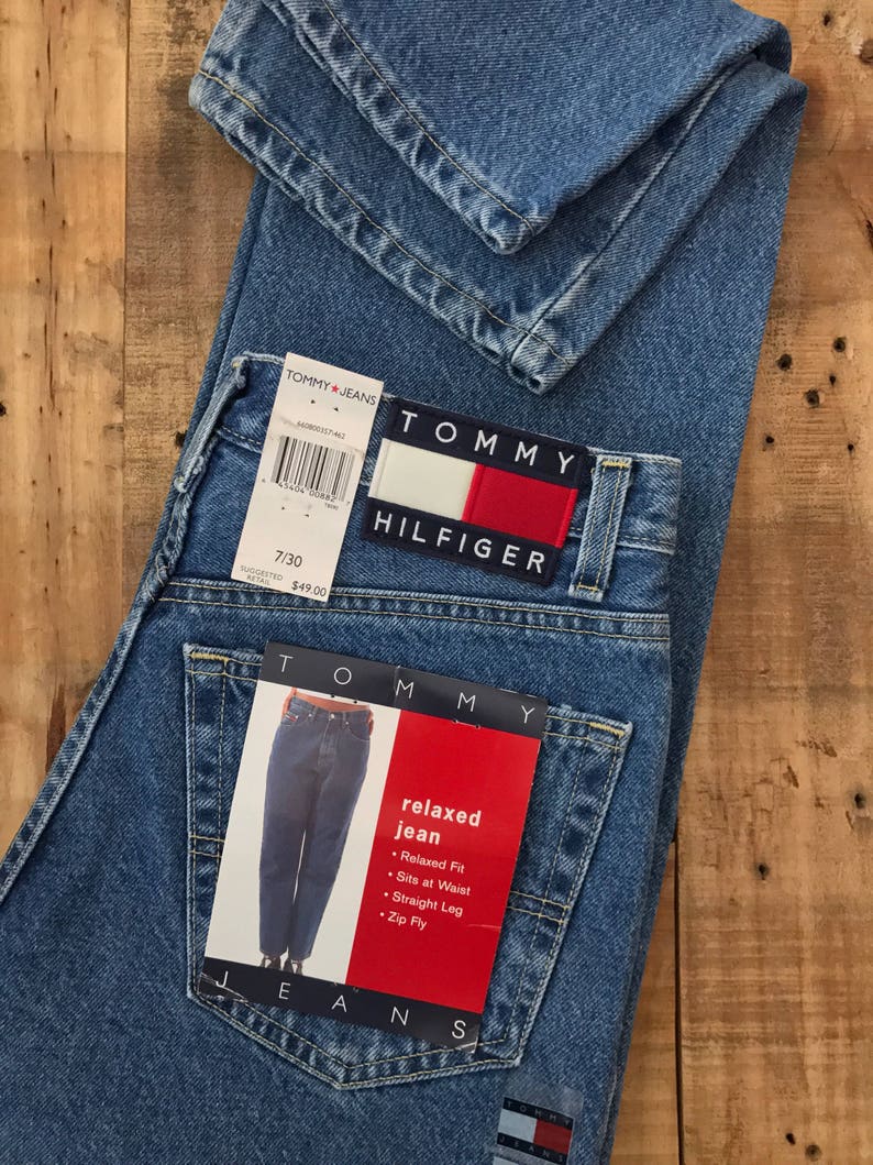 29 Tommy Hilfiger Jeans Women / High Waisted Jeans / 90s | Etsy