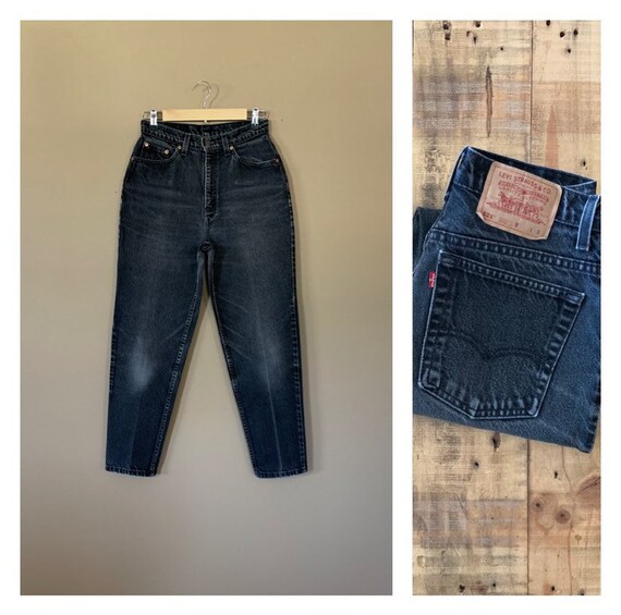 levis 521 high waisted jeans