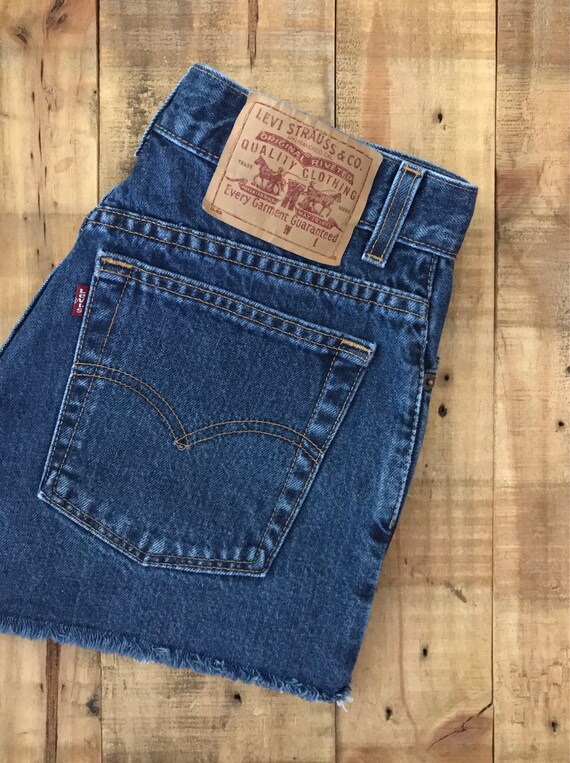29" Levis High Waisted Shorts/Levis Shorts/90s sh… - image 8