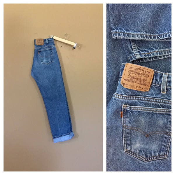 Waist 32 Levis High Waisted Jeans/ Levis 550/90s Jeans/Vintage High Waisted Jeans/Mom Jeans/Acid Wash Jeans/Jordache Jeans / Guess Jeans