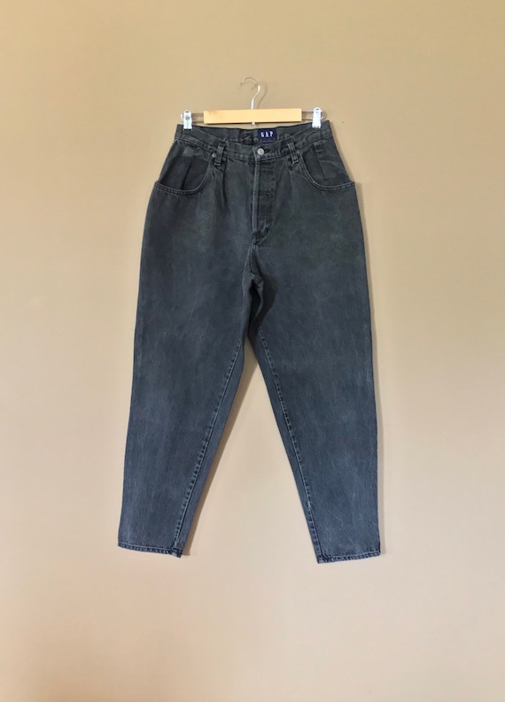 30 31 Black Button Fly Gap Jeans Levis 550 90s Jeans Black