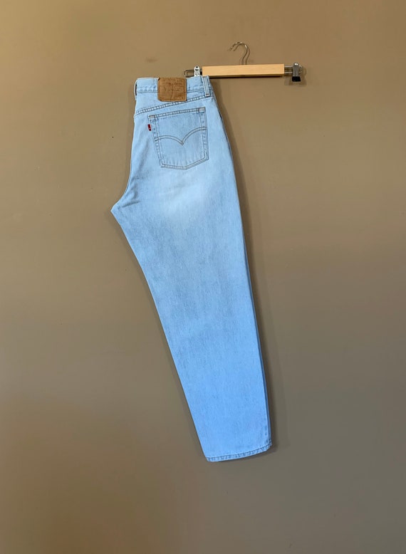 35" Levis High Waisted Jeans Straight Leg / Levis… - image 6