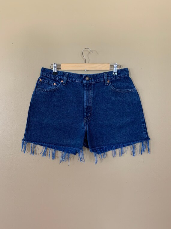 33”/34” Levis High Waisted Shorts/90s Levis Short… - image 3