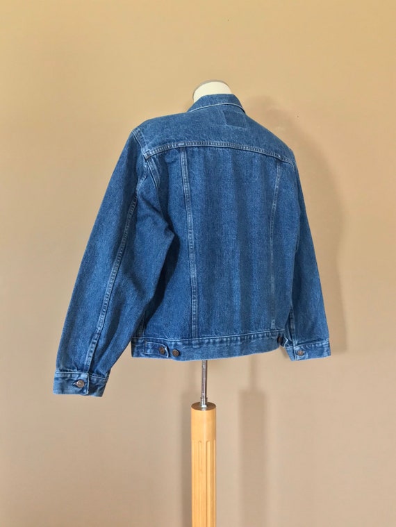 90s Gap Denim Jacket Medium / Vintage Jean Jacket… - image 8