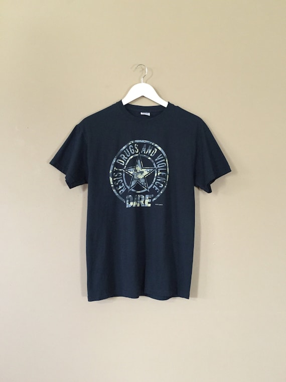 90s D.A.R.E Tee / 90s Grunge Tee / Band Shirt / B… - image 1