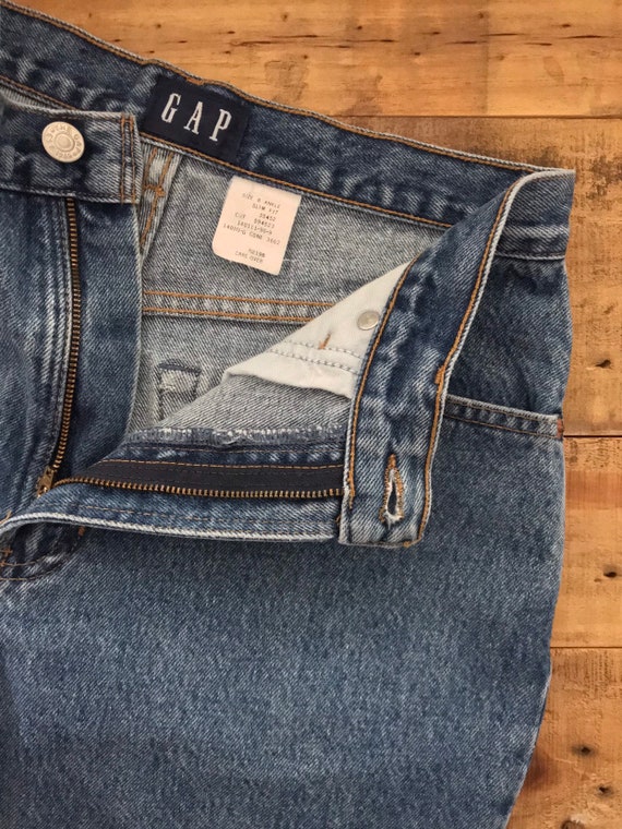 Waist 27/28" Gap High Waisted Jeans/Levis Jeans/9… - image 10