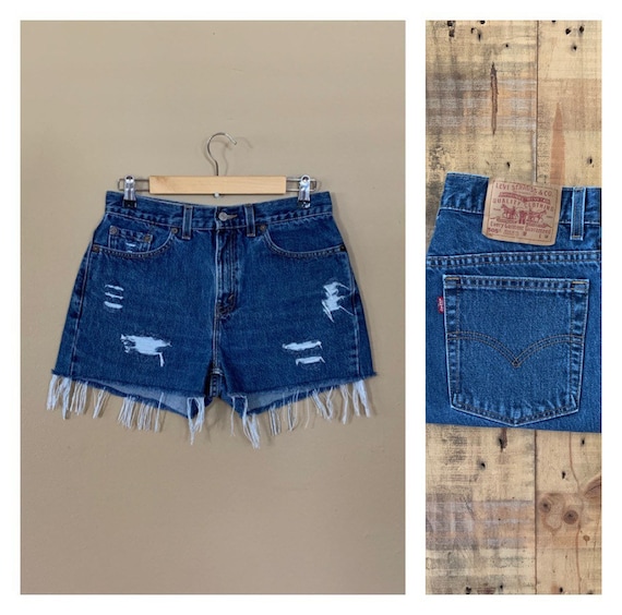 31” Levis High Waisted Shorts Denim / Levis High R