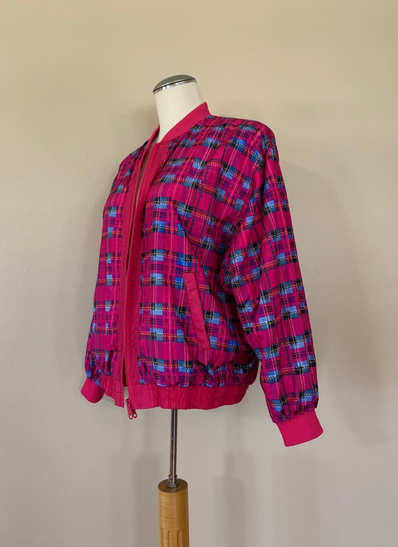 90’s Windbreaker Womens XL Oversized Colorblock /… - image 3