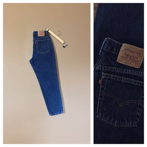 28" Levis High Waisted Jeans/ Levis 512 /90s Jeans