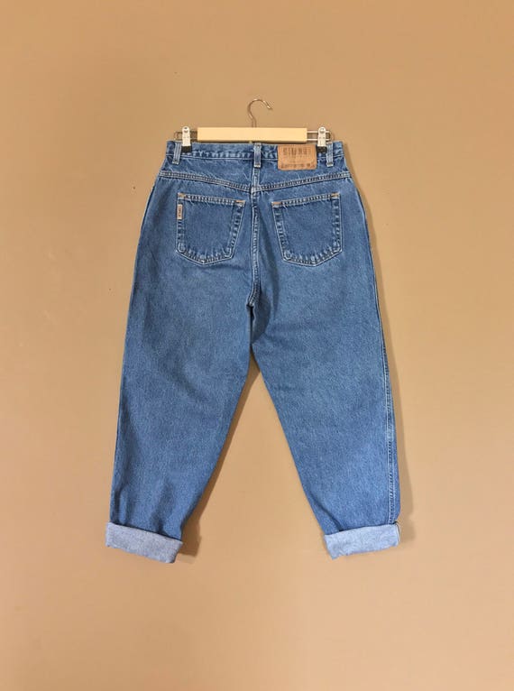 Size 12 High Waisted Jeans/Levis 550/90s Jeans/Vi… - image 3