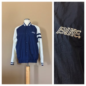 1990s Bike Oversized Windbreaker / 90s Hip Hop Clothing / Jacket / 80s Windbreaker / 80s Clothing / 90s jacket / 80s Jacket / 90s Clothing
