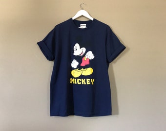 Mickey Mouse Shirt / 90s Grunge Tee / Band Shirt / Band T-Shirt / Mickey Mouse tShirt / Disney Shirts