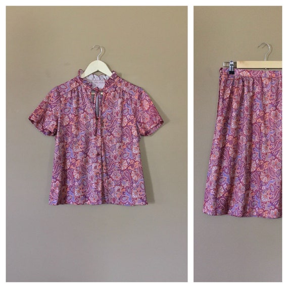 Two Piece Skirt Outfit/90s Outfit/90s hip hop clothing /80s outfit/Fresh Prince Outfit/Two Piece Outfit/90s Party Outfit