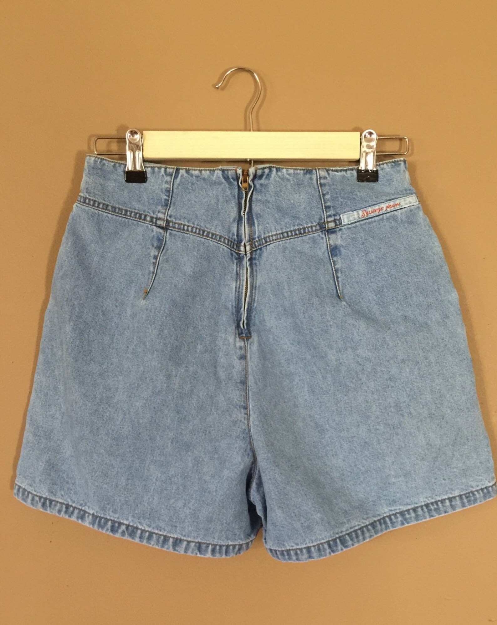 High Waisted Denim Skort / 90s Jean Skort / 90s Skort / Levis | Etsy