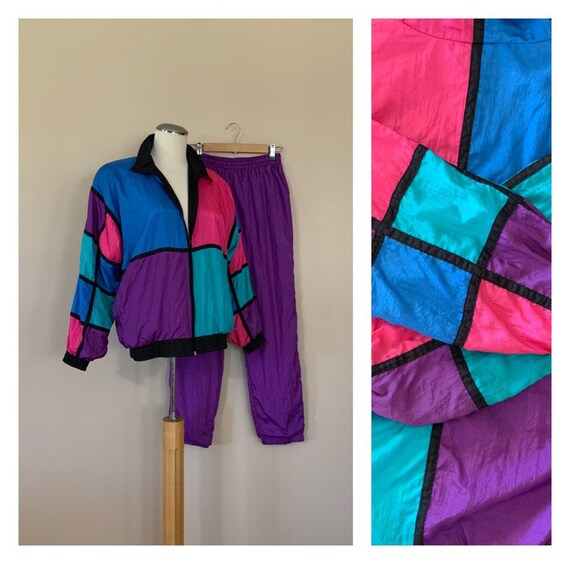 90’s Windbreaker Suit Track Suit Medium / 90’s Win