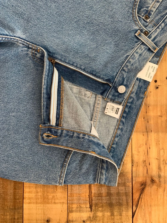 High Waisted Jeans Tapered / Levis 550 