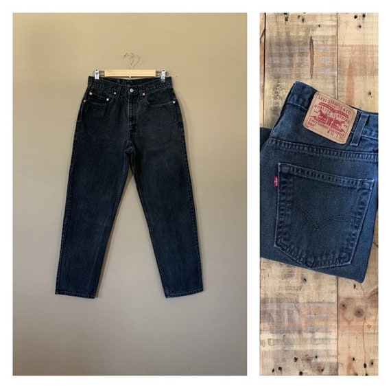30/31" Black Levis Jeans/Levis 550/90s Jeans/Vinta