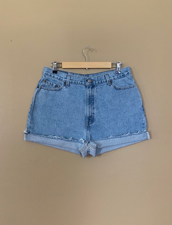 33" Levis High Waisted Shorts/Levis Shorts/90s sh… - image 2