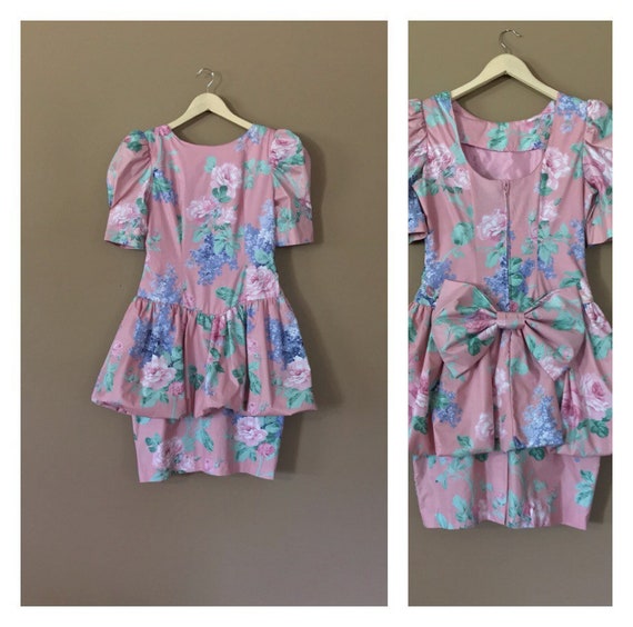 80s Prom Dress 90s Prom Dress / 80s Party Dress /