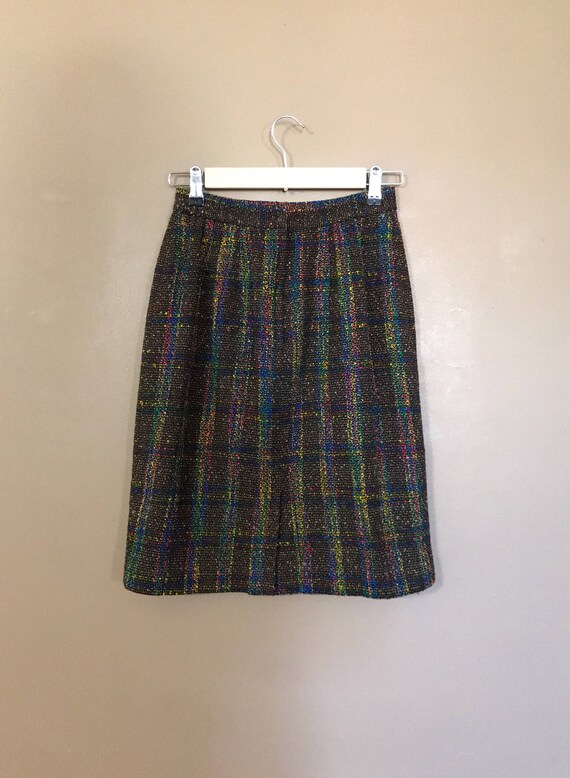 90s Skirt/Pleated Plaid Skirt/90s Skirt/90s Pleat… - image 4