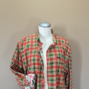 Flannel Shirt / Oversized Grunge Flannel / 90s Flannel / Oversized Flannel / 90s clothing