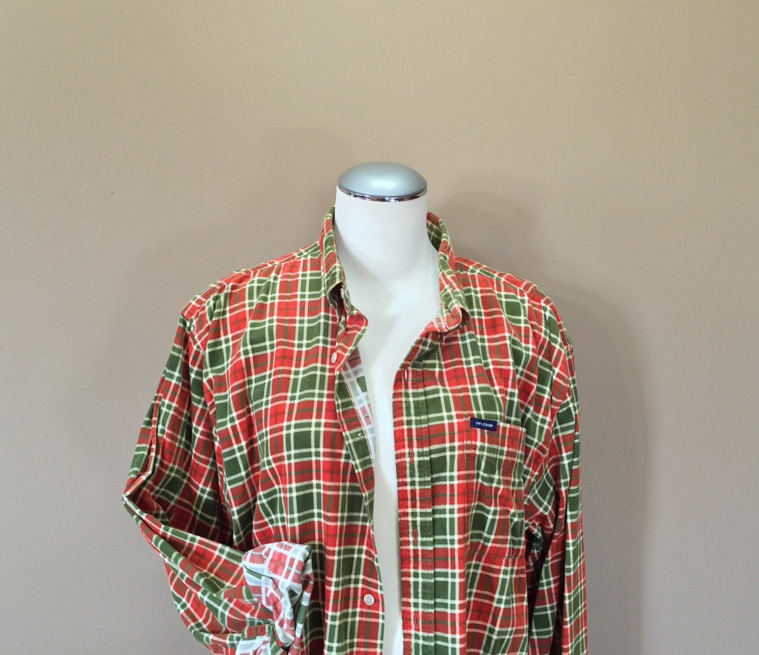 oversized grunge flannel
