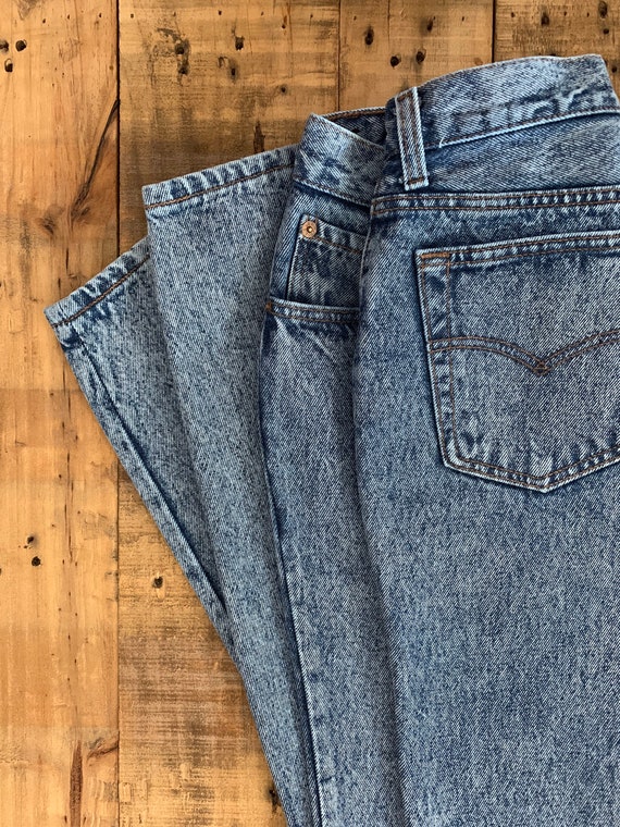 27"/28" Levis 501 Jeans High Waisted Button Fly /… - image 9