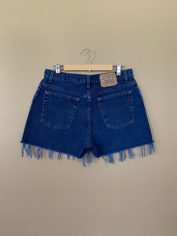 33”/34” Levis High Waisted Shorts/90s Levis Short… - image 5