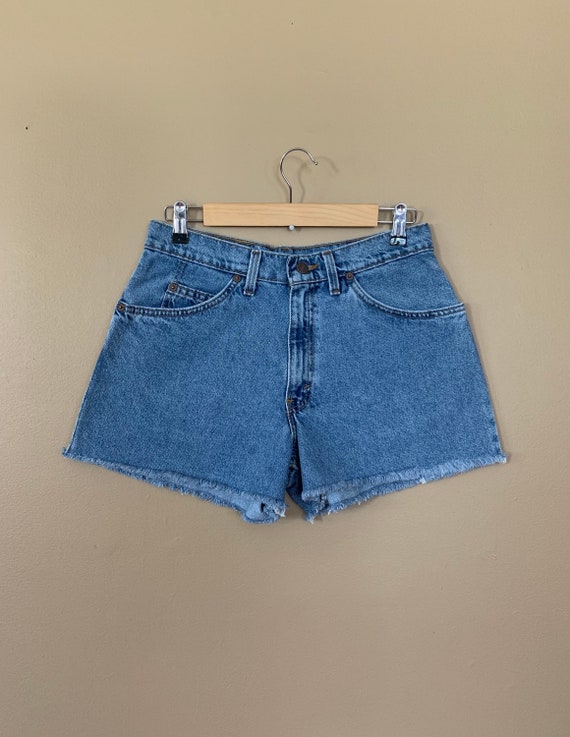 30” Levis High Waisted Shorts Denim / Levis Short… - image 2